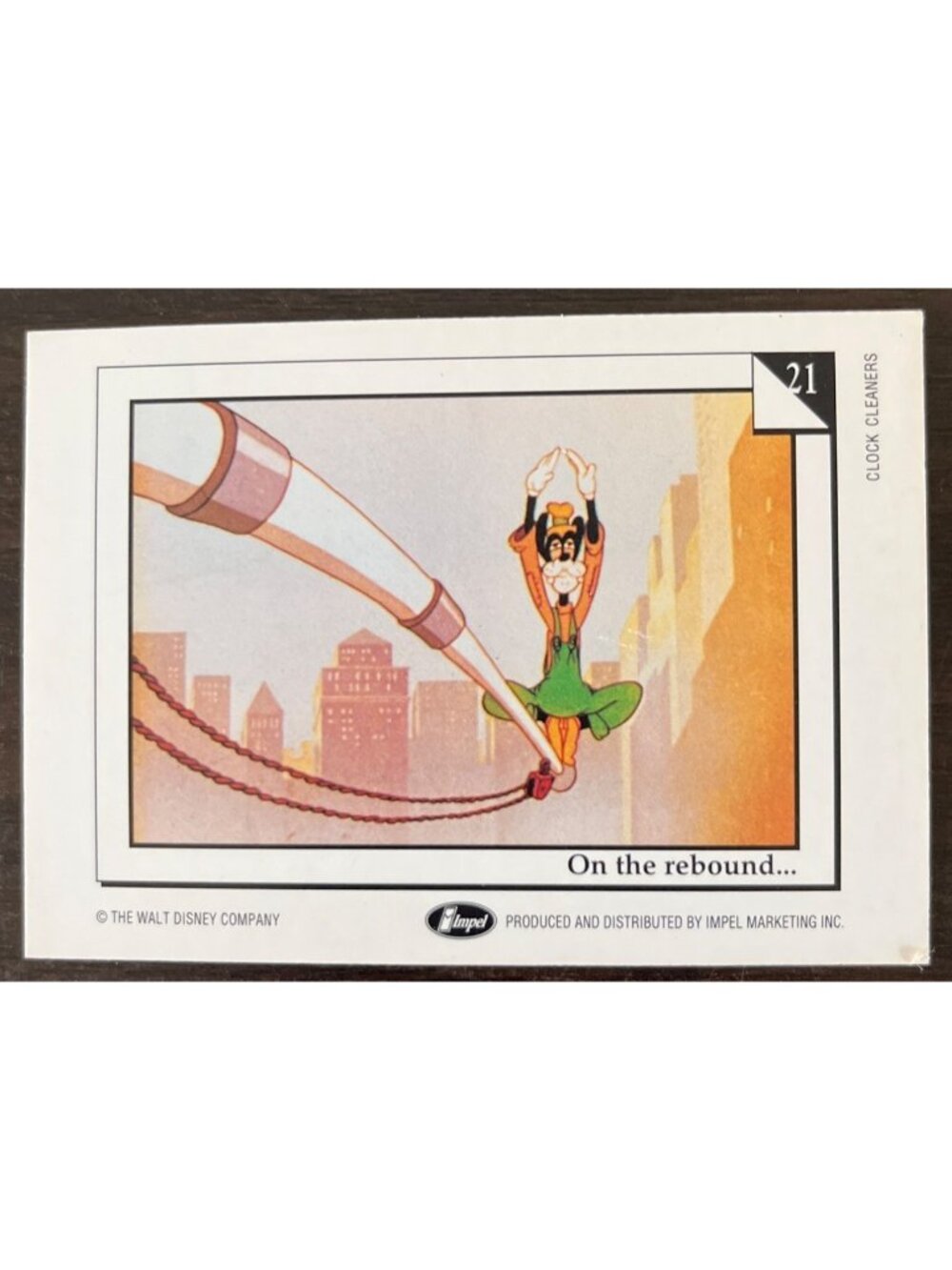 10 For $5 1991 Impel Walt Disney Trading Cards #21 On The Rebound . . .